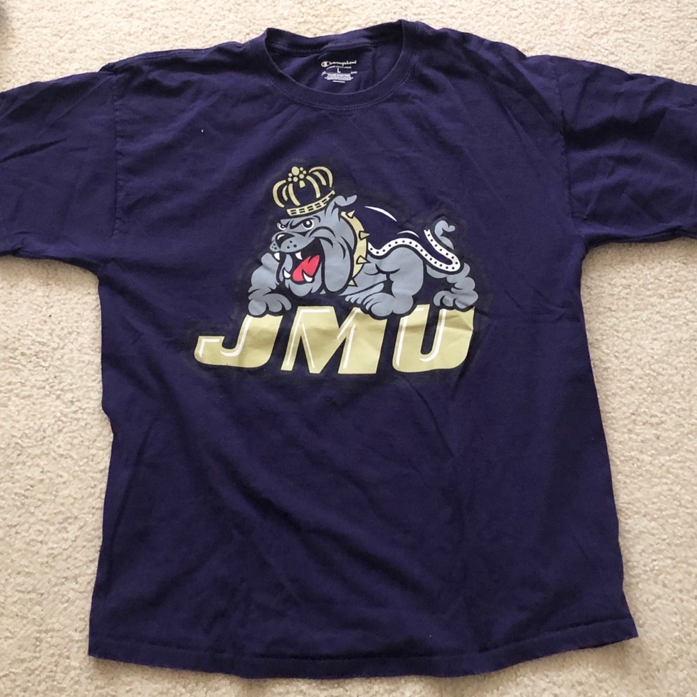 James Madison University Tshirt Champion Large